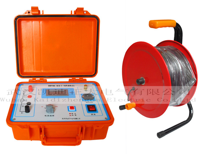 KDDT-10A接地引下線導(dǎo)通測試儀使用方法？
