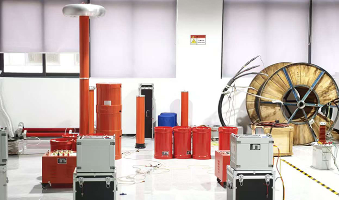 串聯(lián)諧振試驗設備現(xiàn)場演示紀實